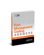 2024 Pain Management Coding Answers
